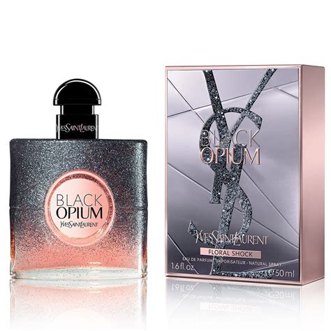 ysl black opium floral shock perfume|Black Opium floral shock YSL.